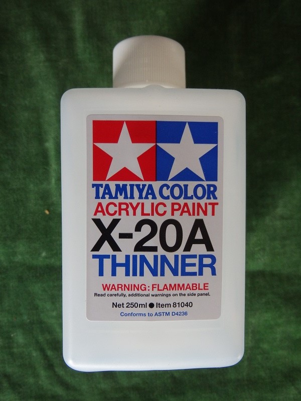X-20A Thinner acrylic 250ml – Books and Toys