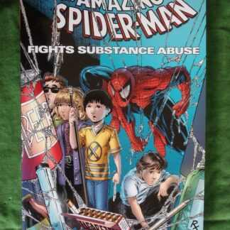 Amazing Spider-Man fights substance abuse